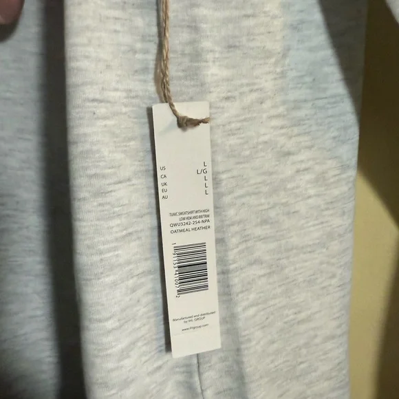 Rae Dunn Jingle Bells cozy socks and sweatshirt, size Large - Picture 10 of 12